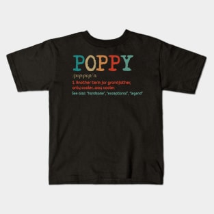 DEFINITION POPPY Kids T-Shirt